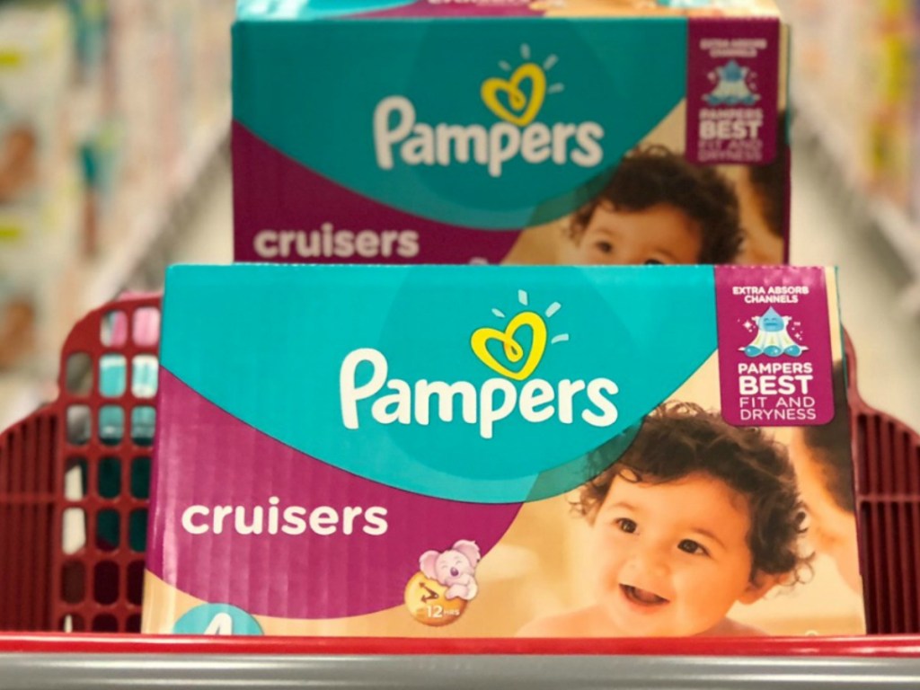 pampers cruisers in target cart