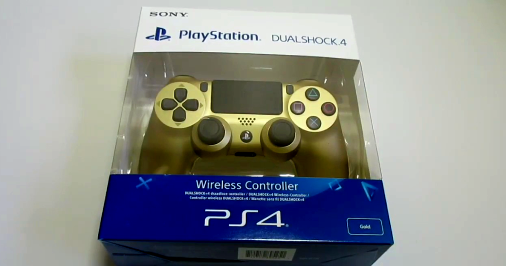 playstation sony ps4 gold controller