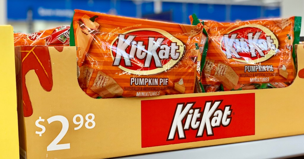 Pumpkin Pie Kit Kats are Back for A Limited Time