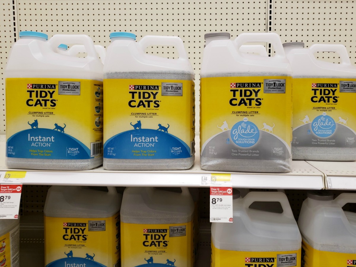 Target tidy cat outlet litter