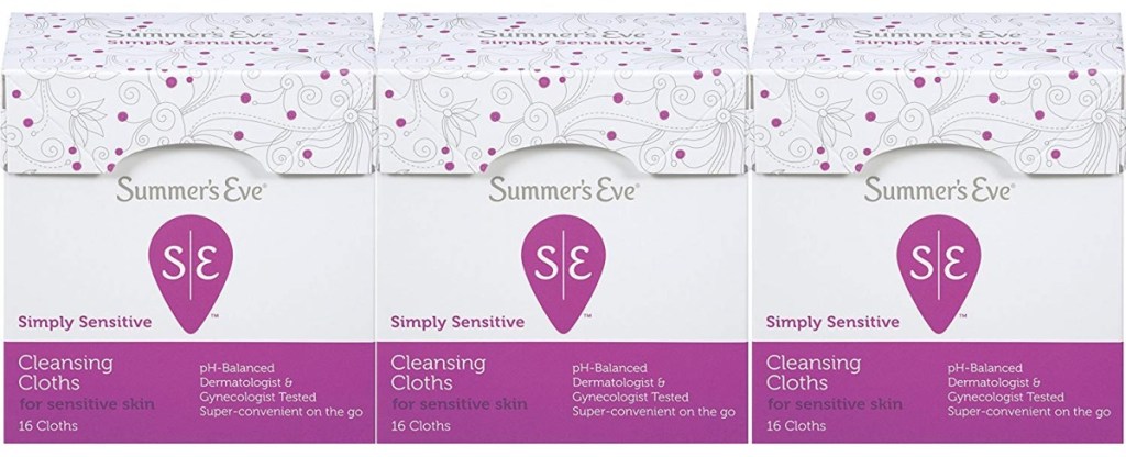 summer's eve cleansing cloths