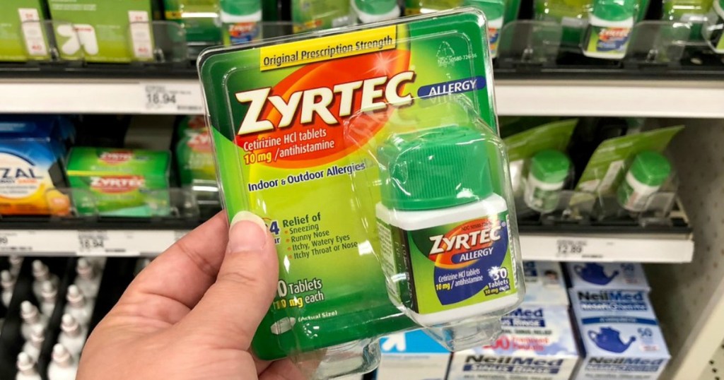 zyrtec allergy relief at target