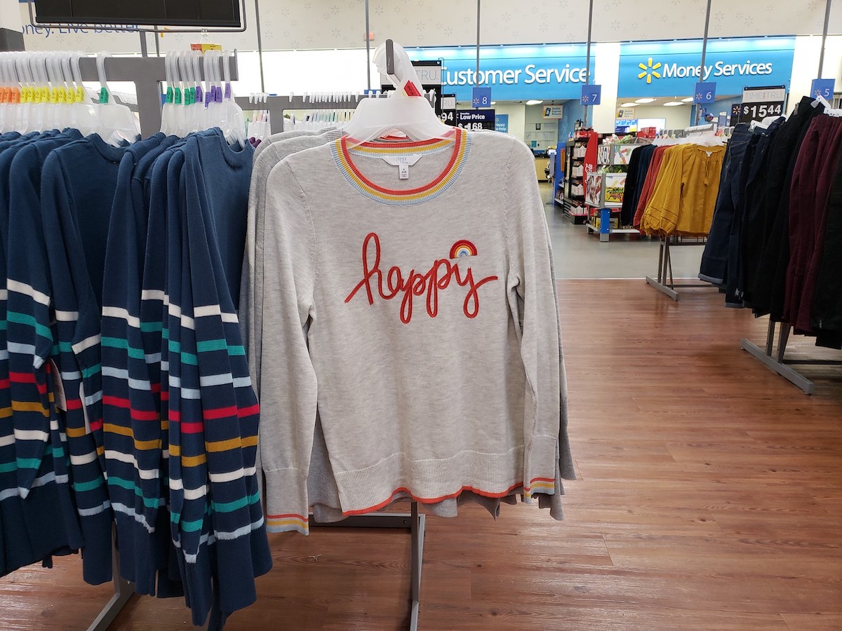 Walmart Time Tru Sweater 2024
