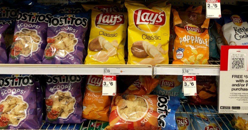 chips on target store shelf