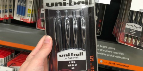 Uni-Ball Signo Retractable Gel Pens 4-Pack Only $3.28 Shipped (Regularly $13.60)