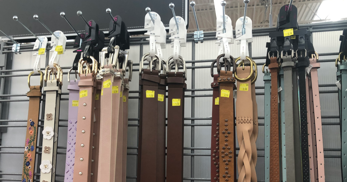 Belts at walmart hot sale