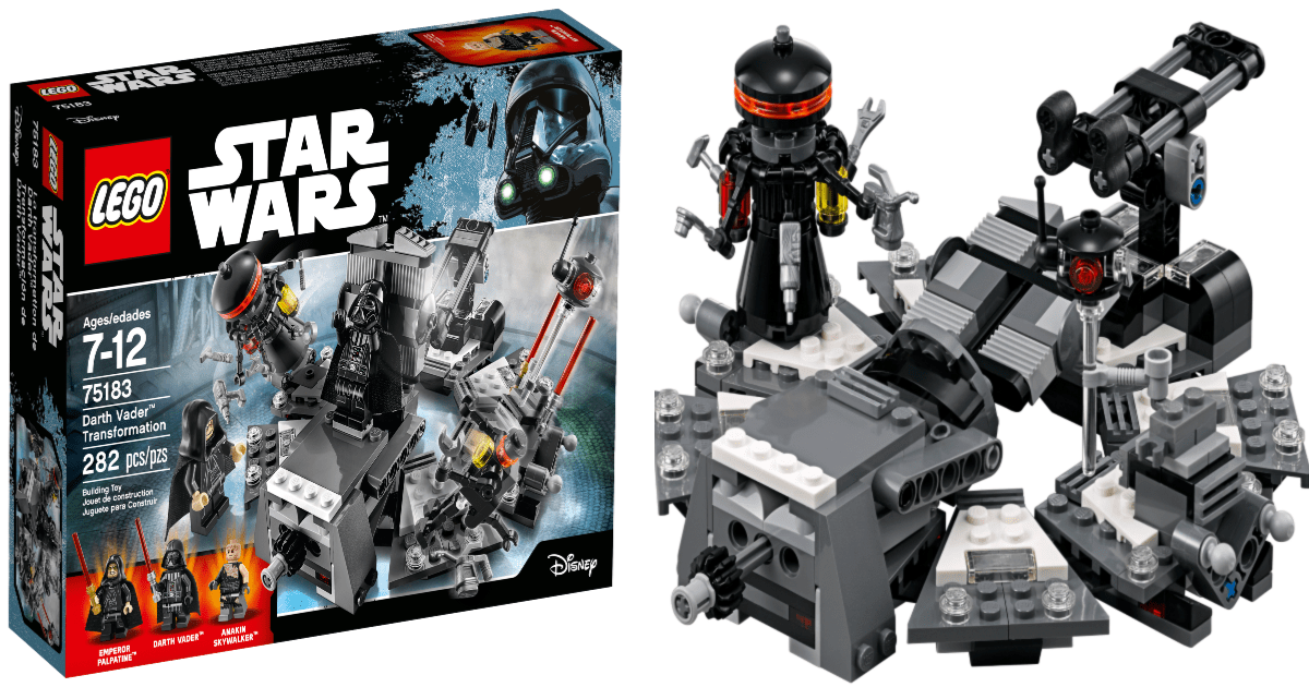 LEGO Star Wars set in and out of box