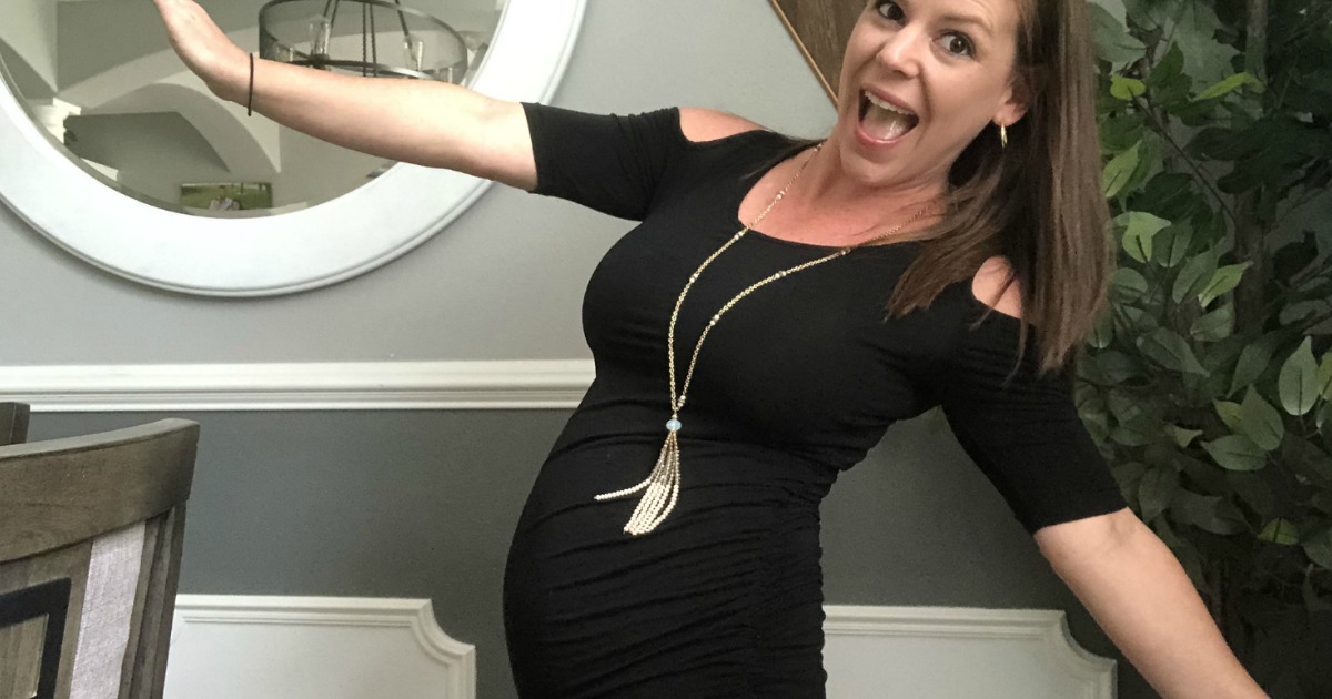 We Tried & Loved These Cute Fall Dresses From Amazon (Even Maternity!)
