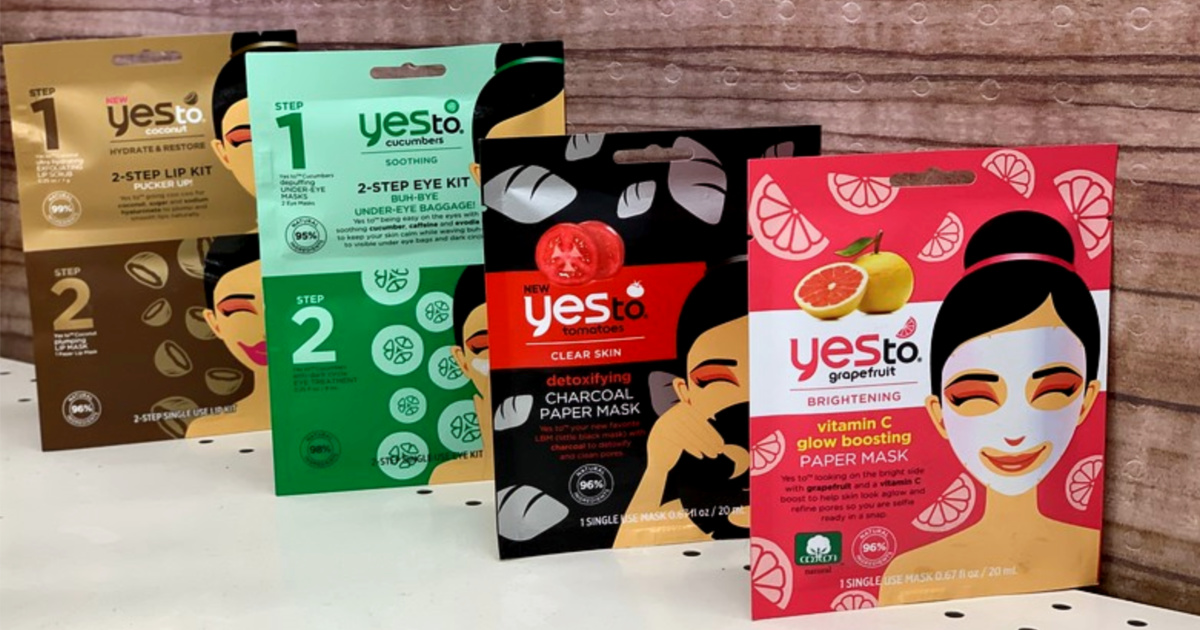 Yes to products displayed on counter
