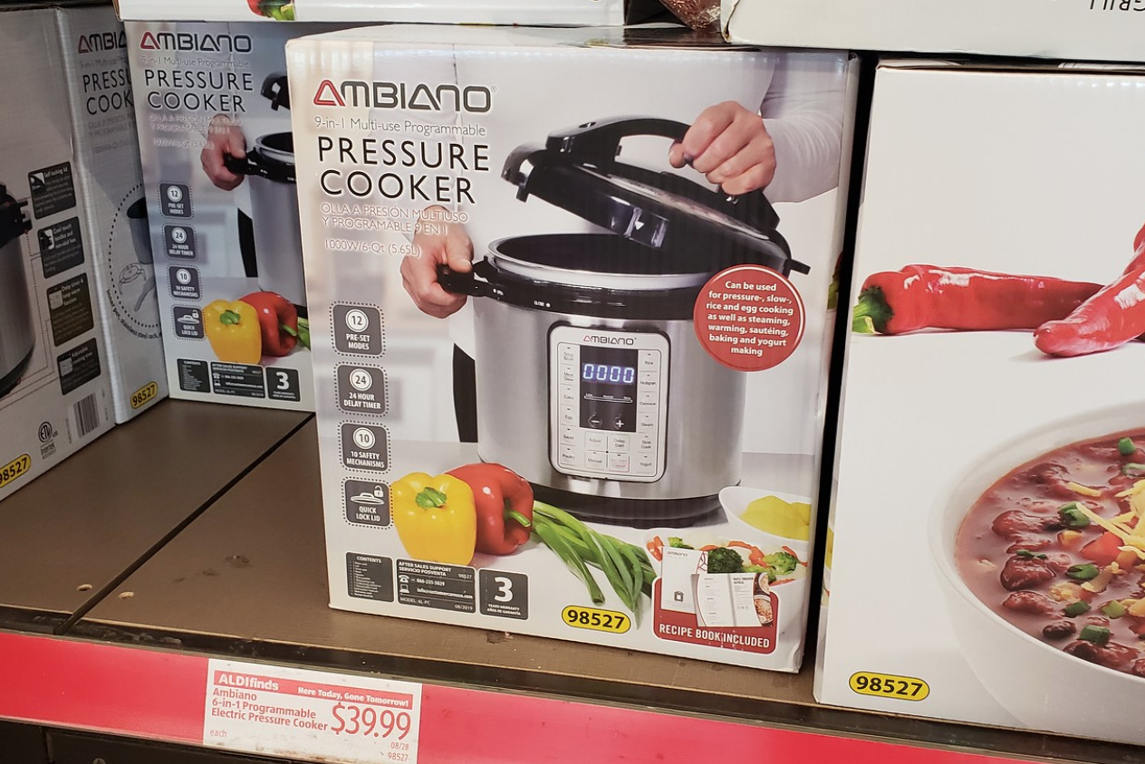 9 in 1 Programmable Pressure Cooker Only 39.99 at ALDI Instant