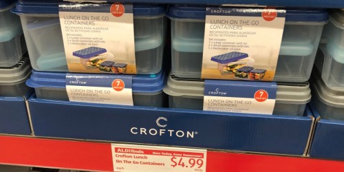 Lunch Container 7-Piece Set Only $4.99 at ALDI