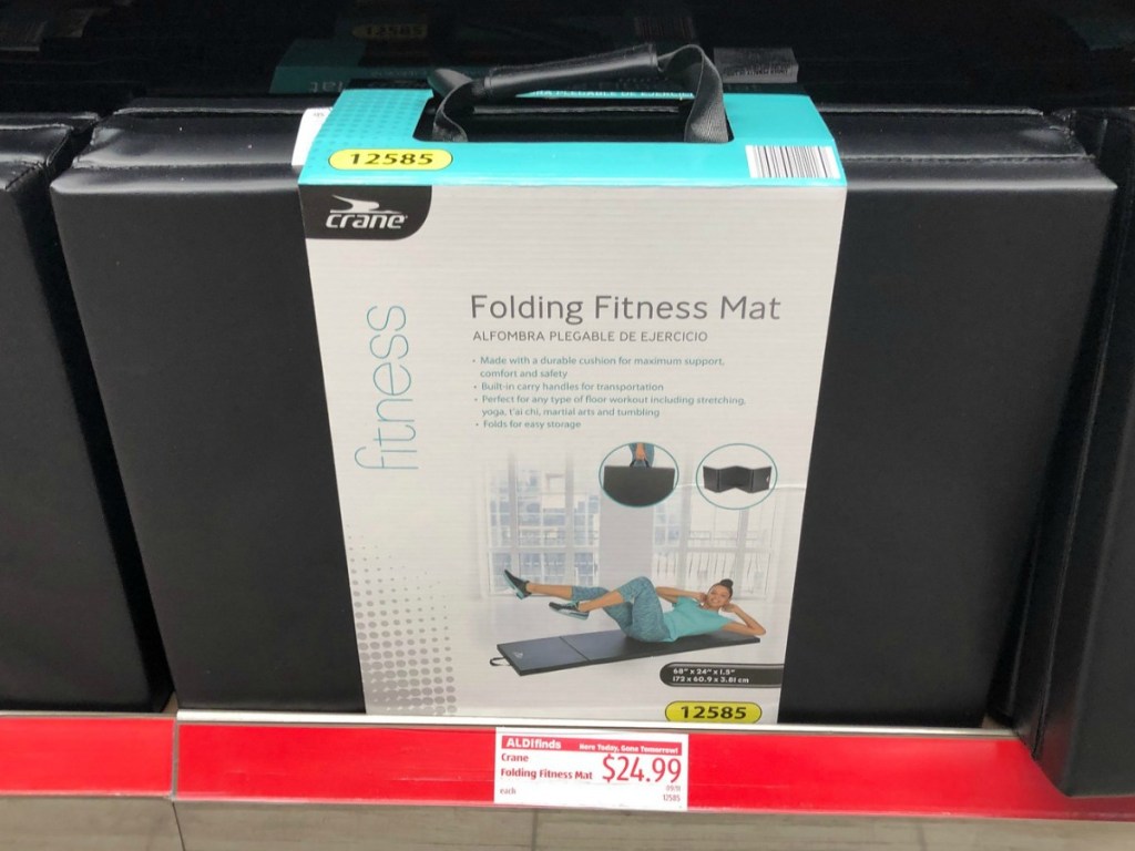 ALDI Folding fitness mat