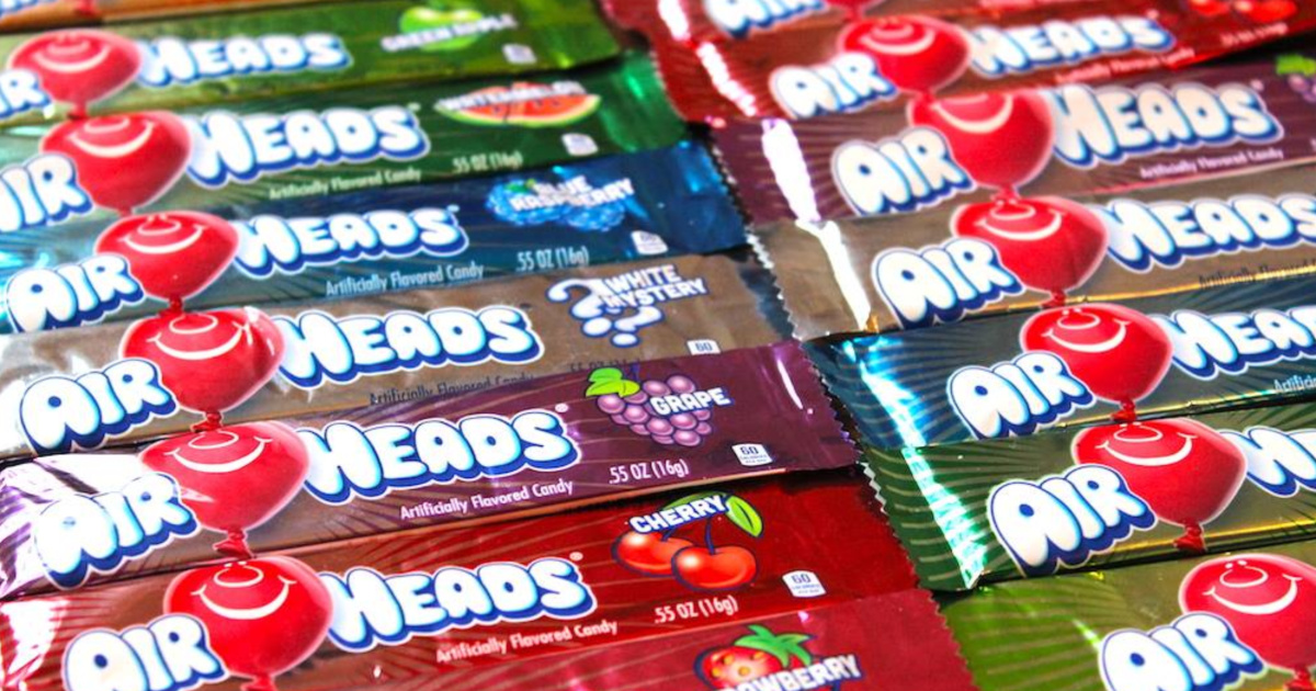 Airheads Candy Bars in assorted flavors