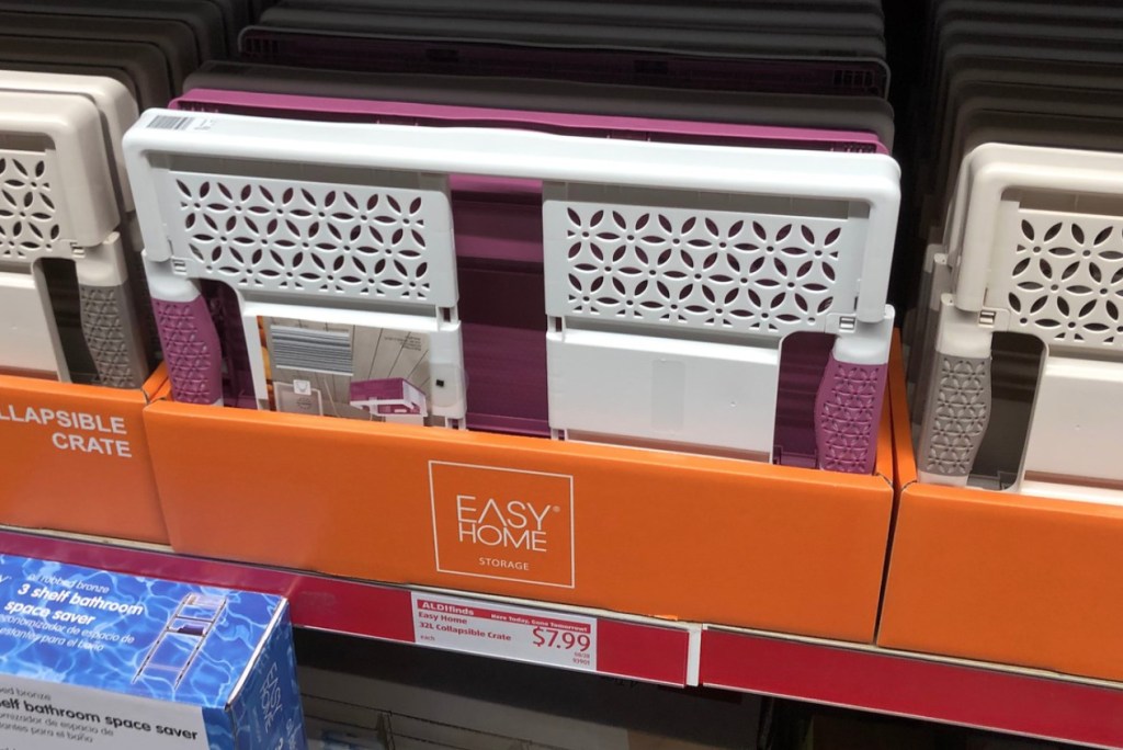 Aldi Easy home collapsible laundry crate