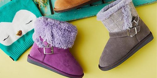 Muk Luks Girls Boots Only $14.99 at Zulily (Regularly $48)