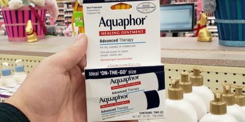 SIX Aquaphor Healing Ointment To-Go Packs Only $9 Shipped | $1.53 Per Tube