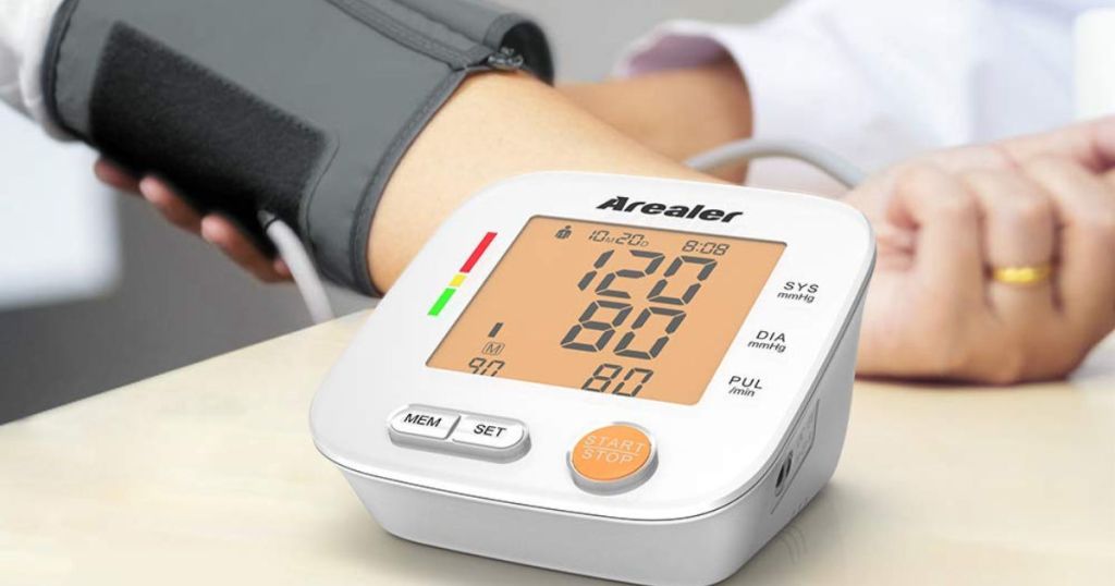 Arealer Upper Arm Automatic Blood Pressure Monitor