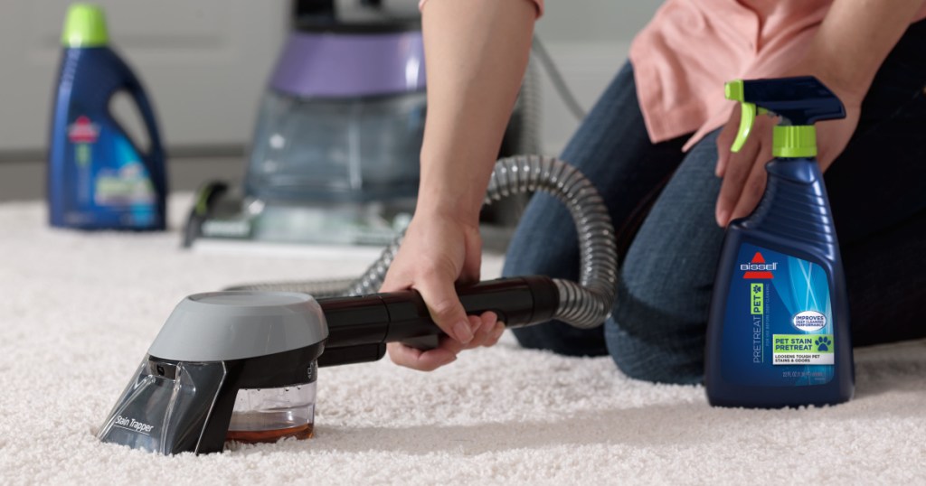 BISSELL DeepClean Deluxe Pet Carpet Cleaner and Shampooer Just 190