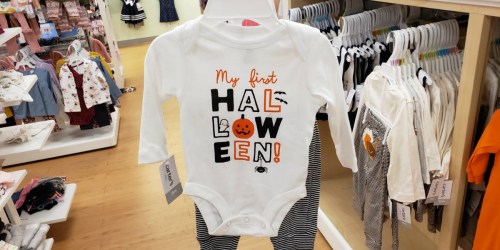 Carter’s Infant & Toddler 2-Piece Halloween Outfits Only $8.97 at Kohl’s (Regularly $22)