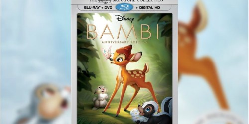 Bambi Blu-ray + DVD + Digital HD Only $7.49 at Best Buy (Regularly $30) + More