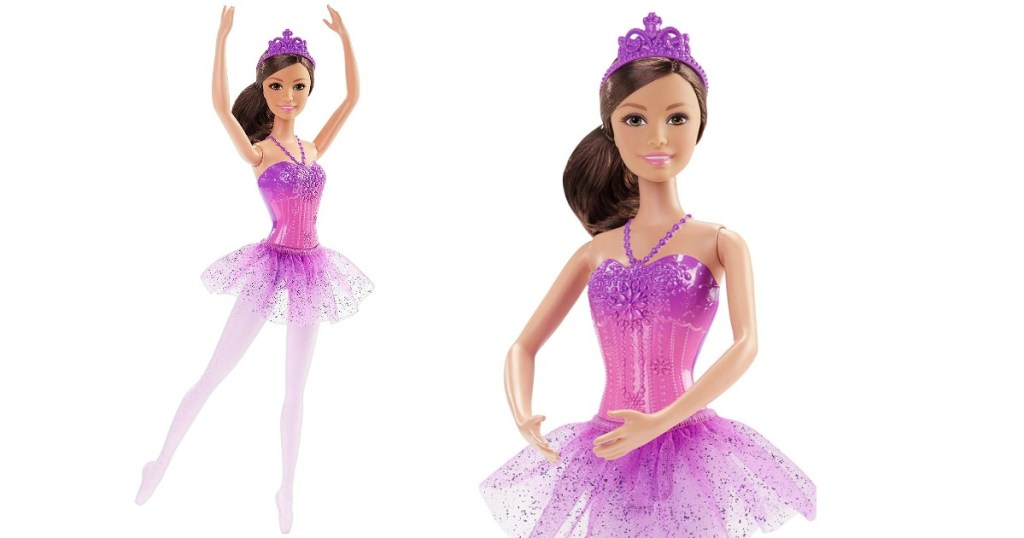 Barbie Fairytale Ballerina Doll with brown hair