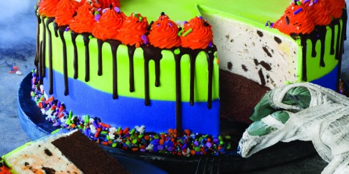 Baskin-Robbins Just Introduced Line-Up of Halloween Ice Cream Treats Including Ghost Cake