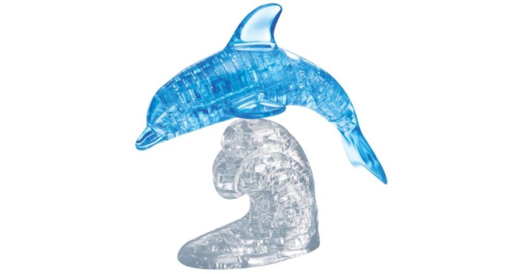 bepuzzled crystal dolphin puzzle