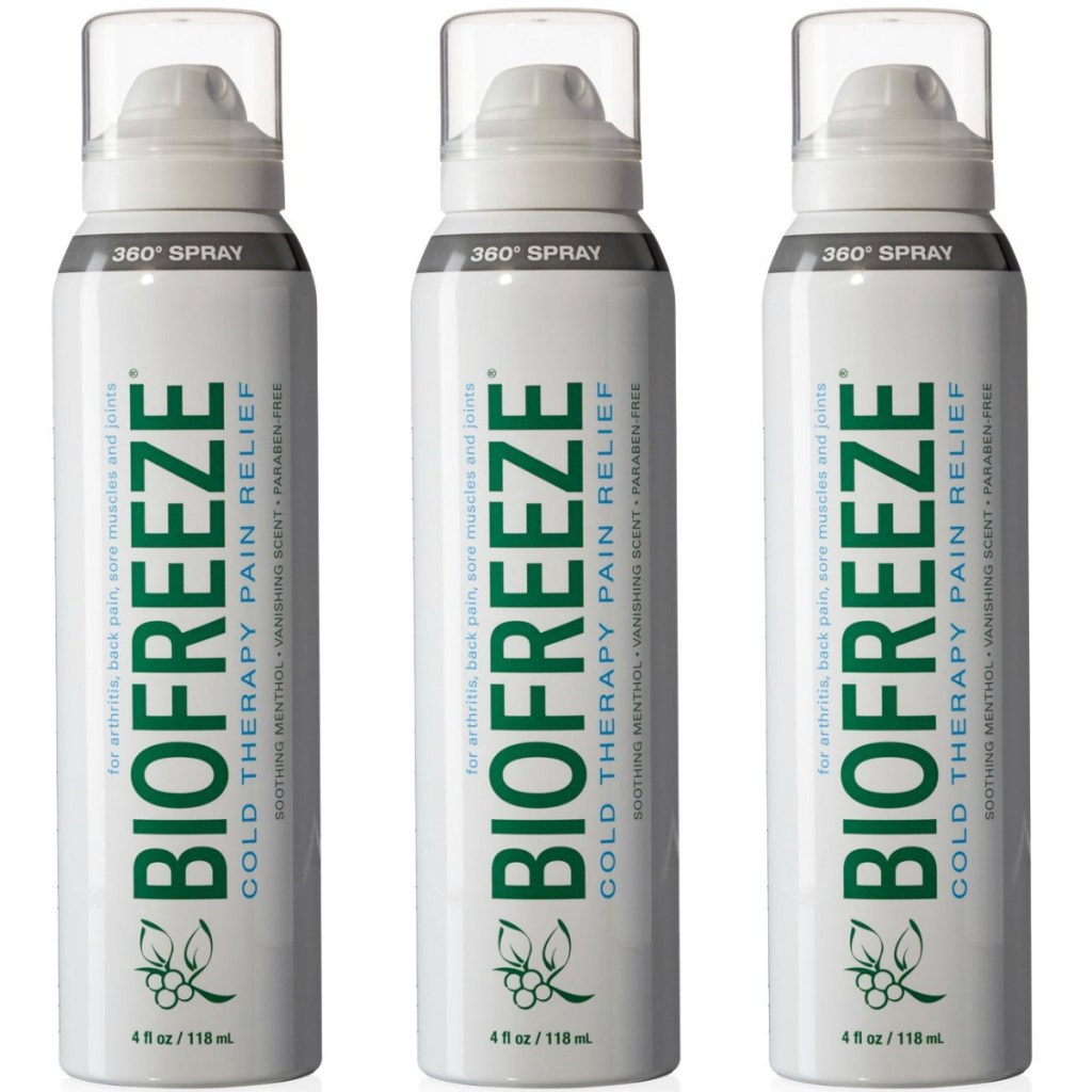 BioFreeze brand cold therapy pain relief