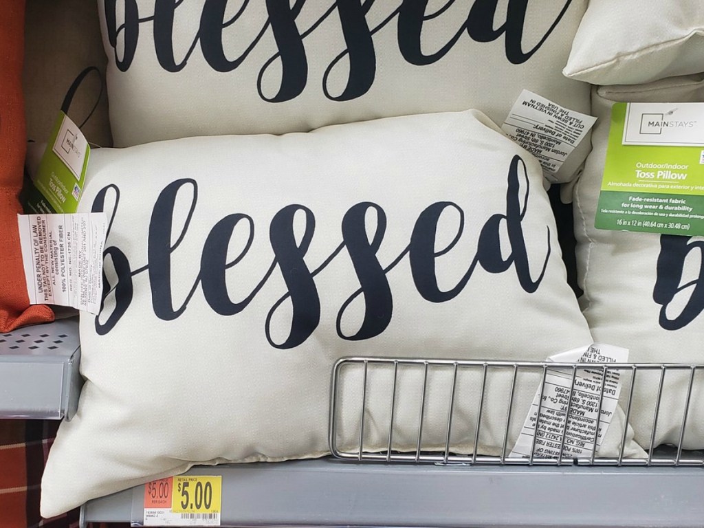 Walmart Blessed Pillow
