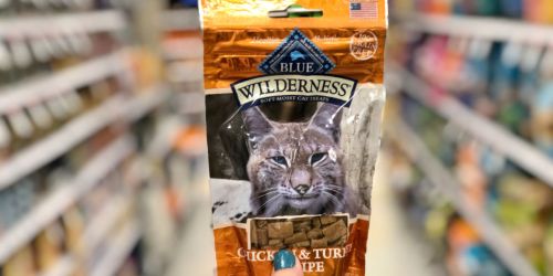 $5 Worth of Blue Buffalo Pet Food Coupons = 50% Off Cat Treats at Target
