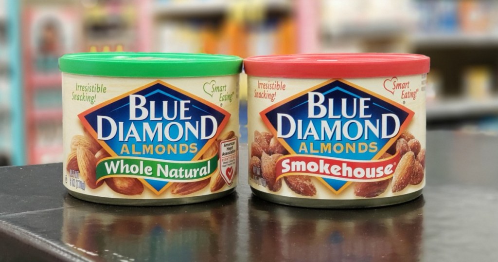 Blue Diamond Almonds 6 oz cans