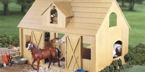 Wooden Horse Barn Toy Model Only $39.99 Shipped (Regularly $195)