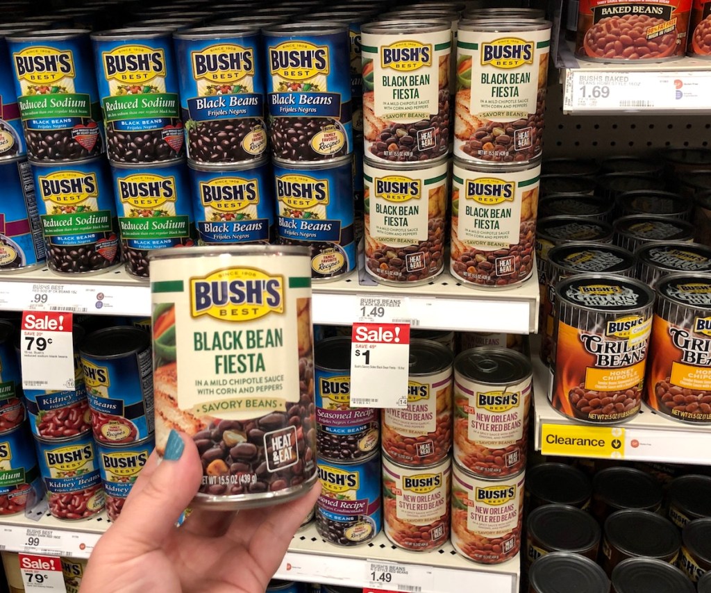 Bush's Best Black Bean Fiesta Savory Beans