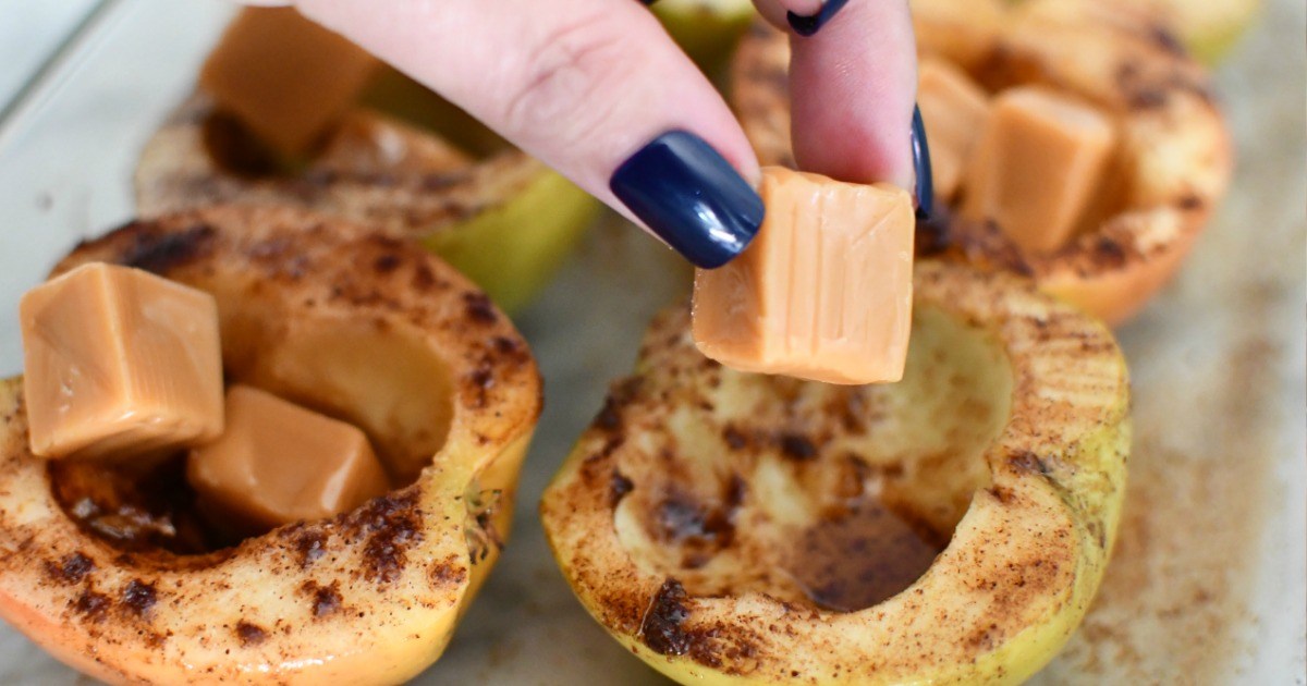 Easy Caramel Stuffed Baked Apples Recipe - So Simple & Yum!