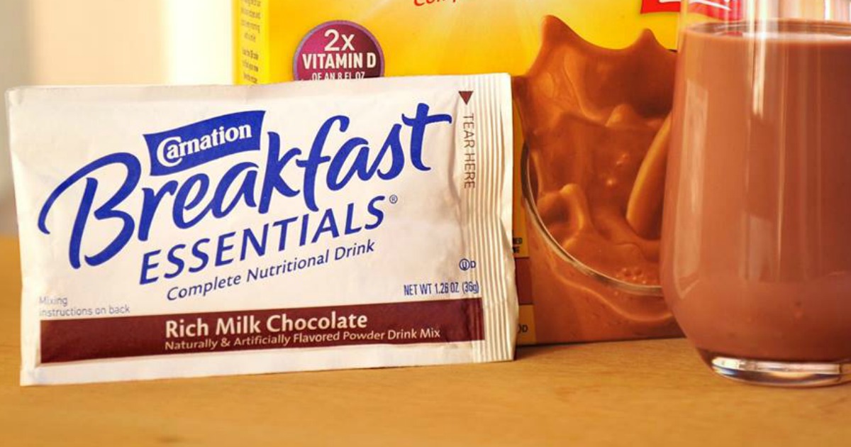 Carnation Breakfast Essentials Drink Mix 22Packets Just 6.57 Each