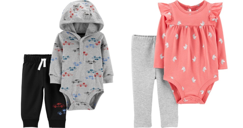 carters 2-piece body suits