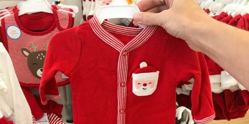 $50 Worth of Carter’s Holiday Pajamas Only $18.75 Shipped