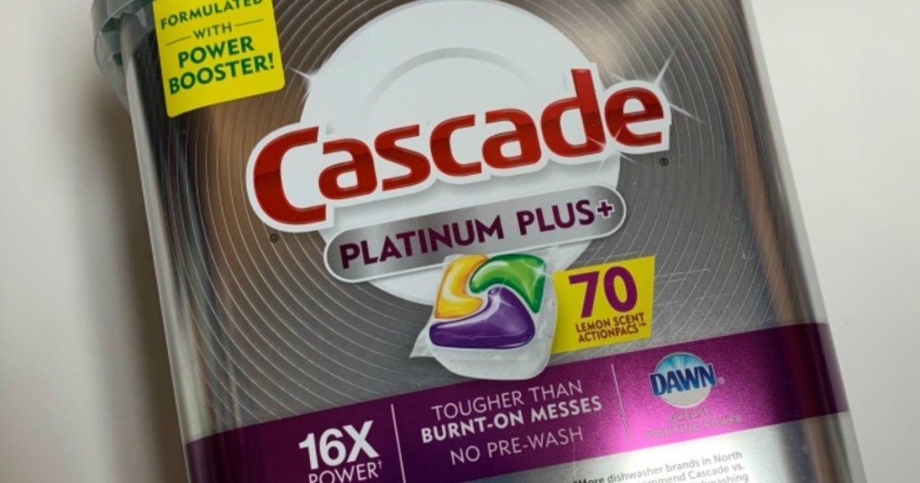 Cascade Platinum Plus container