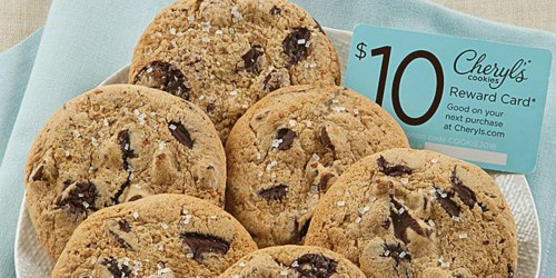 Cheryl’s Cookies Chocolate Chip Sampler AND $10 Reward Card Only $9.99 Shipped