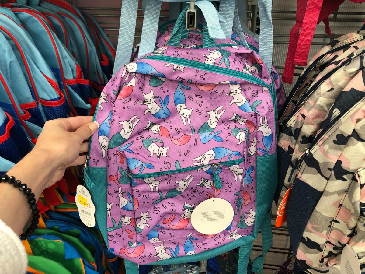 Clearance Cat Mermaid Backpack at Walmart