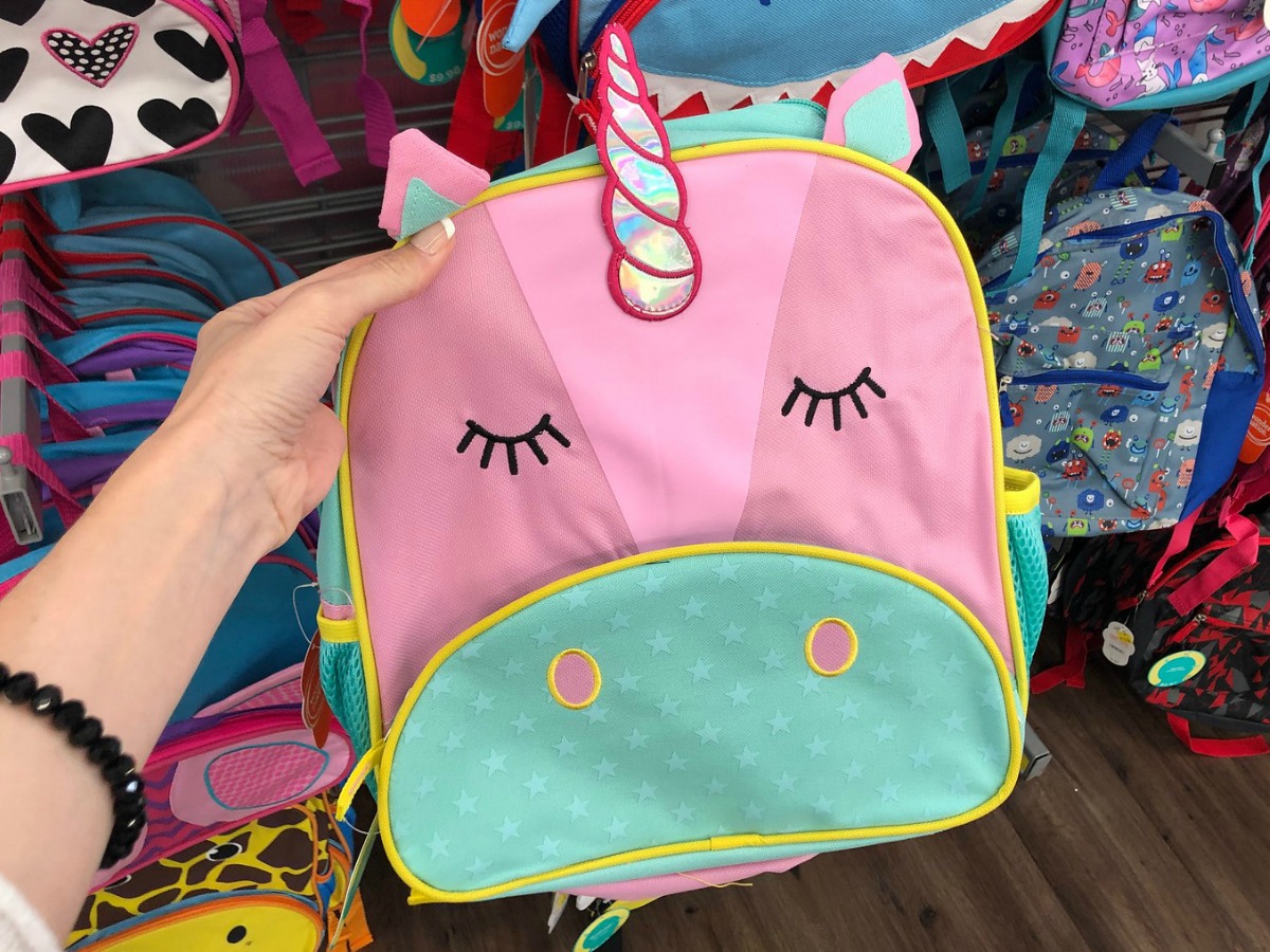 pink unicorn backpack walmart