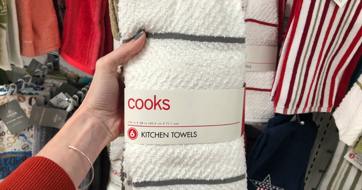 Cooks Kitchen Towel 6 Packs As Low As 6 66 Each At JCPenney Regularly   Cooks Kitchen Towels 