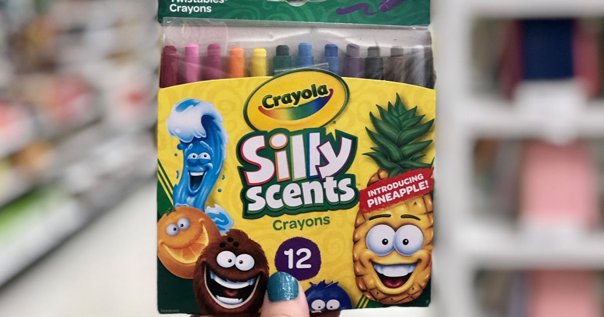 Crayola Silly Scents Twistable Crayons 12Pack Only 1.81 at Target + More