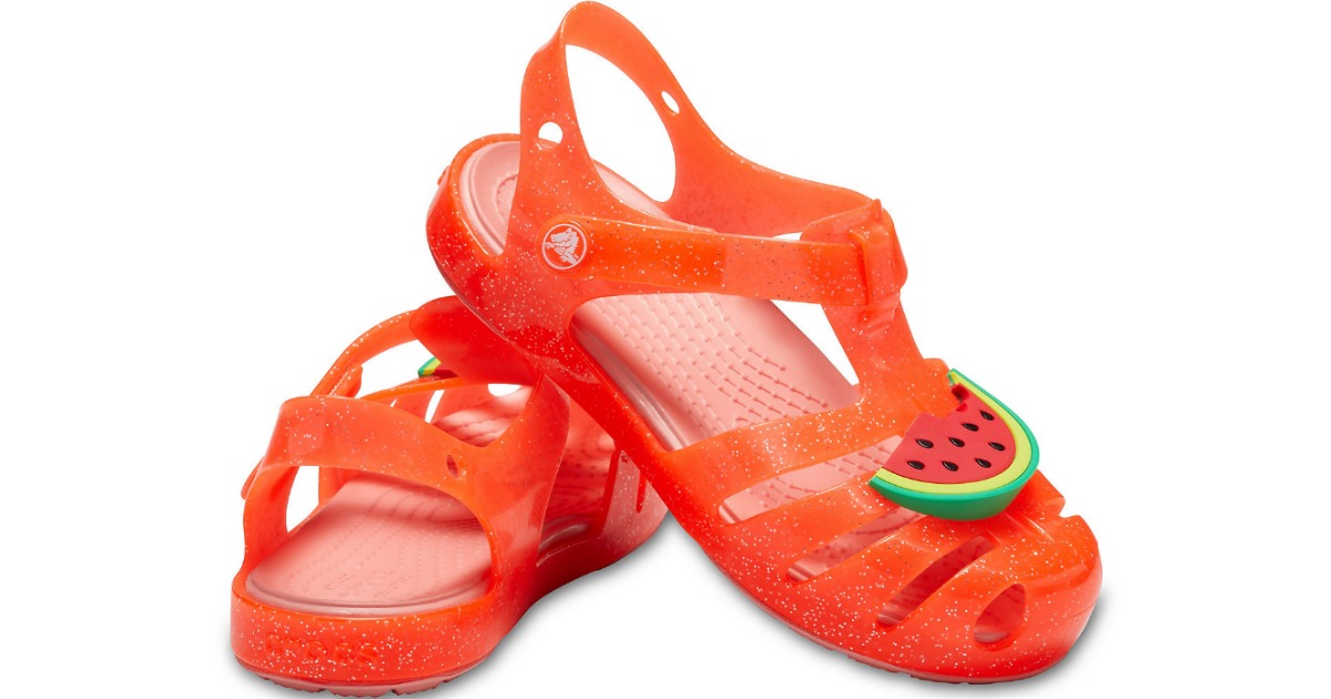 crocs with watermelons