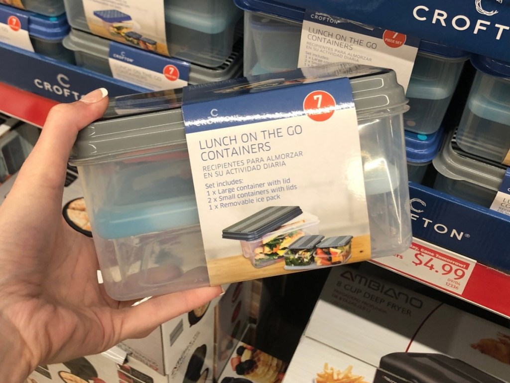 Aldi Finds Review - 10 Piece Crofton Food Containers 