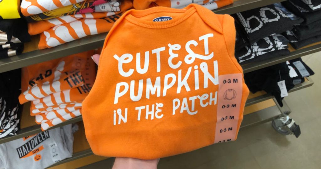 Cutest Pumpkin in the patch bodysuit oldnavy