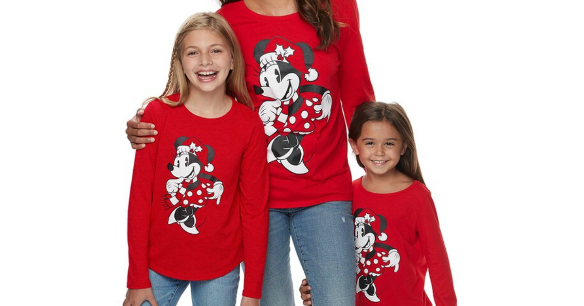 kohls family disney shirts