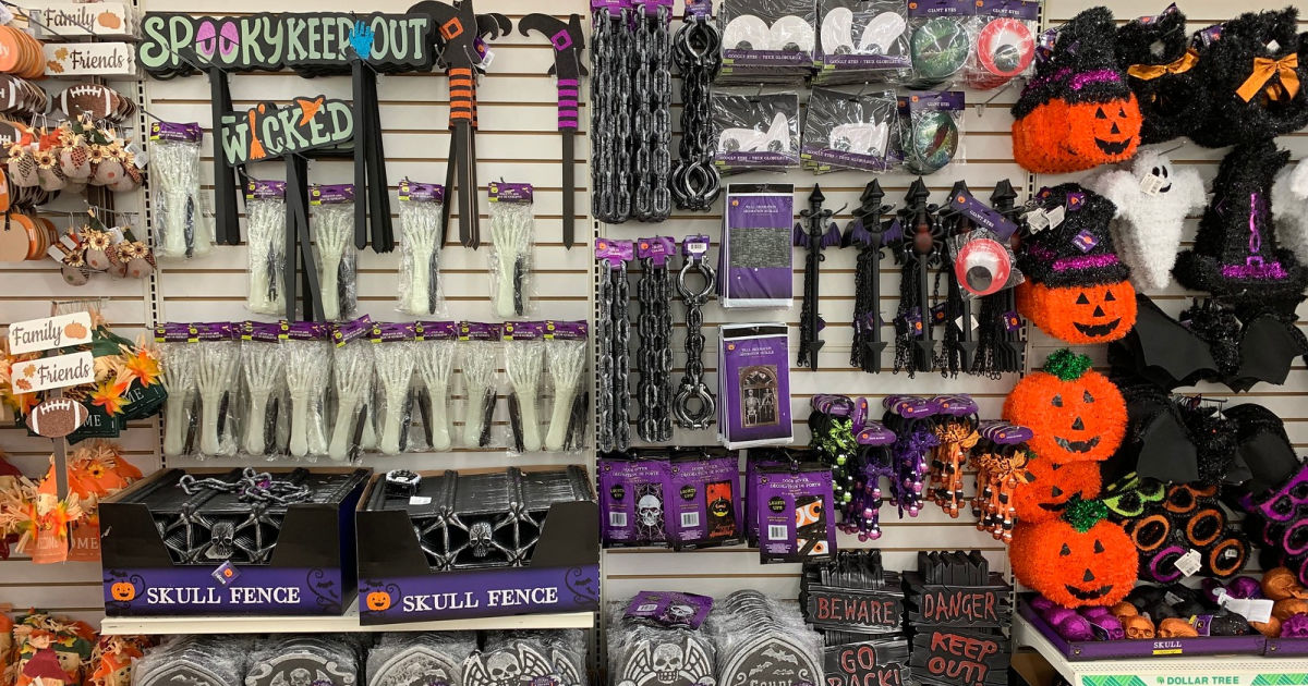 Halloween Decor Only $1 at Dollar Tree | Signs, Party Supplies & More