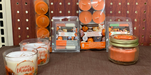 Spiced Pumpkin Candles & Wax Melts Only $1 at Dollar Tree