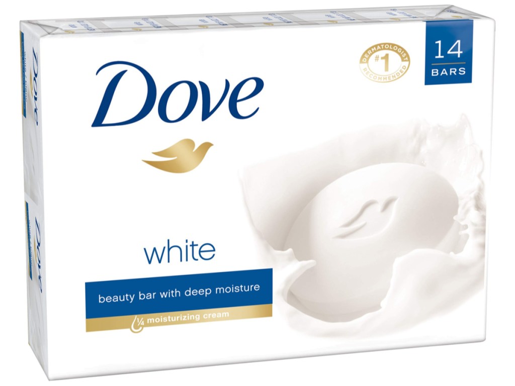 Dove Beauty Bars 14-count pack at Amazon 